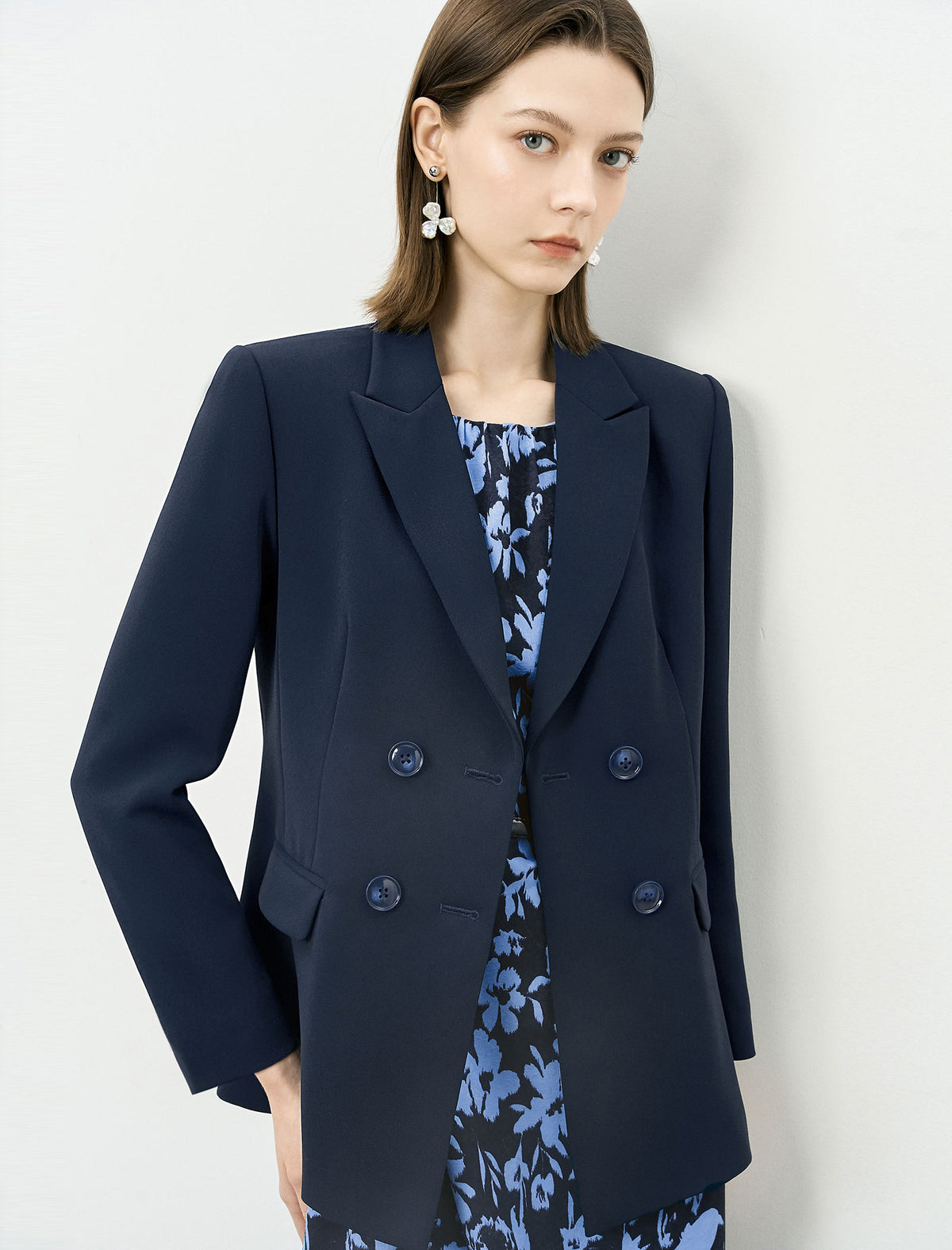 Classic Double-Breasted Blazer