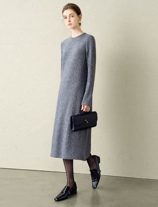 Beaded Cable Knit Dress