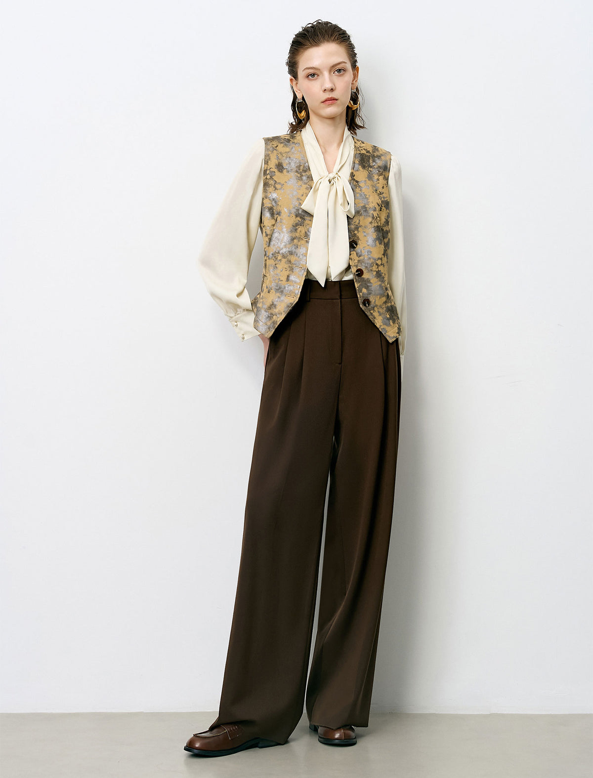 High-Waist Wide Leg Pants