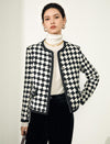 Classic Plaid Cropped Jacket