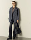 Vintage Lapel Belted Short Trench Coat
