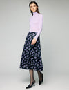 Classic Floral Print Skirt