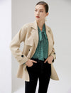 Collared Belted Trench Coat