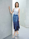 The Starry Night Sleeveless Midi Dress