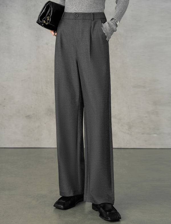 High-Waisted Wide-Leg Pants