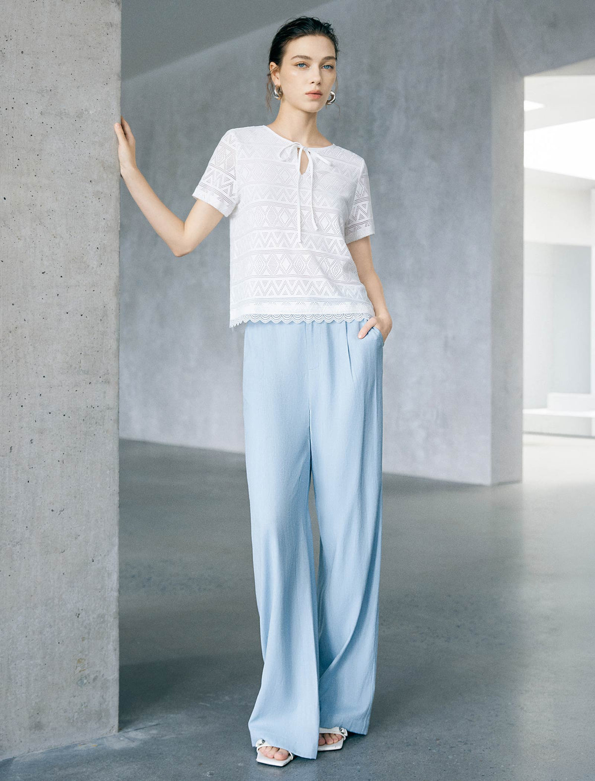 Flowy Wide-Leg Pants