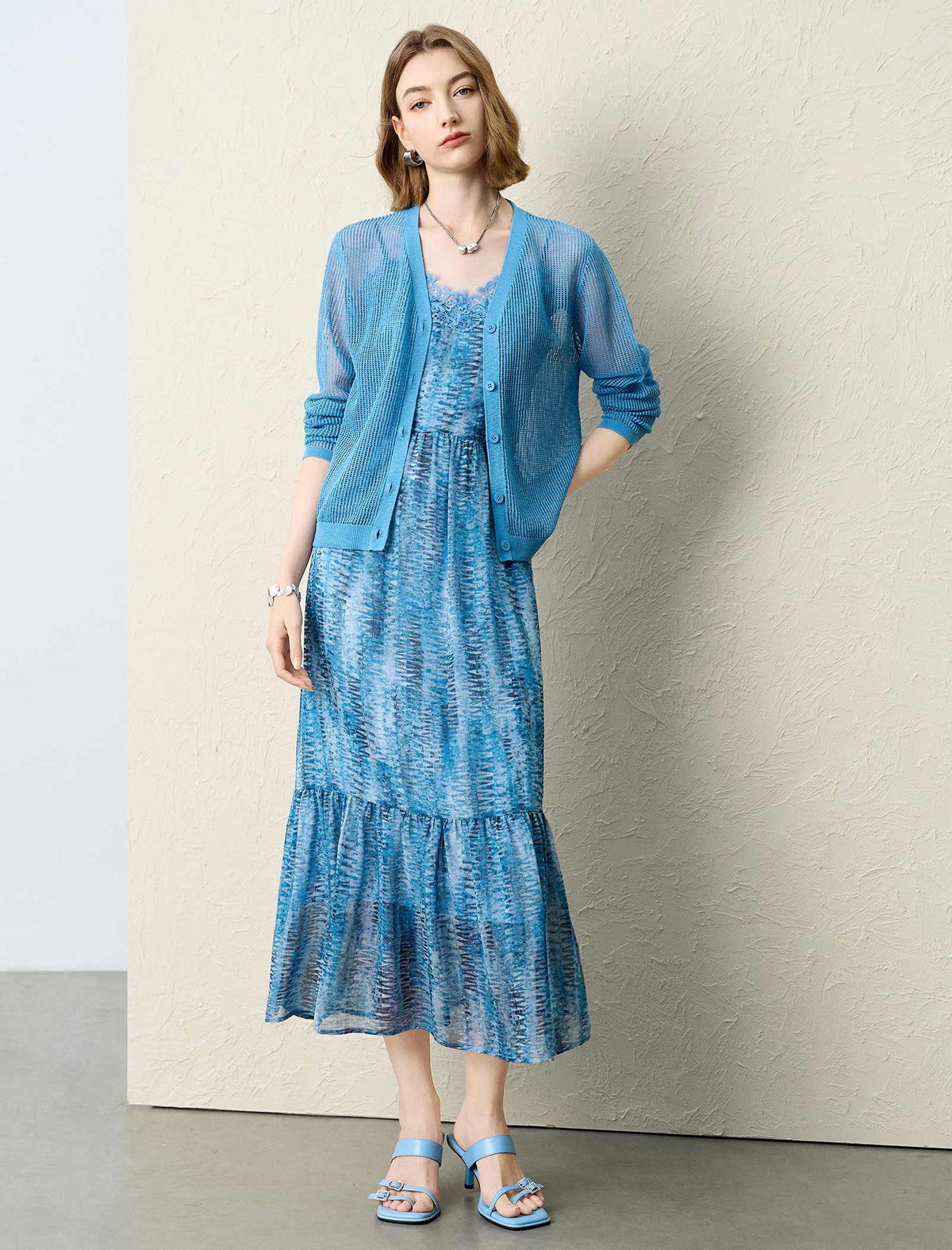 Tencel Linen Blend Lightweight Cardigan