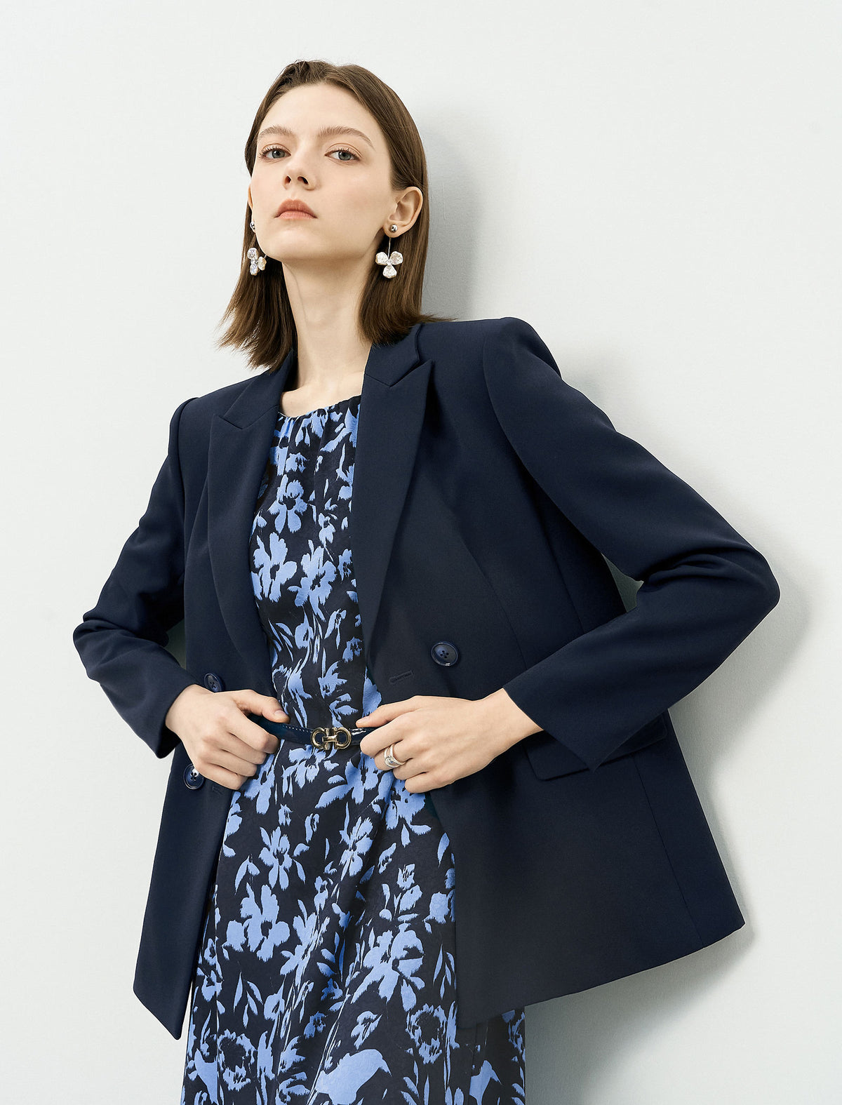 Classic Double-Breasted Blazer