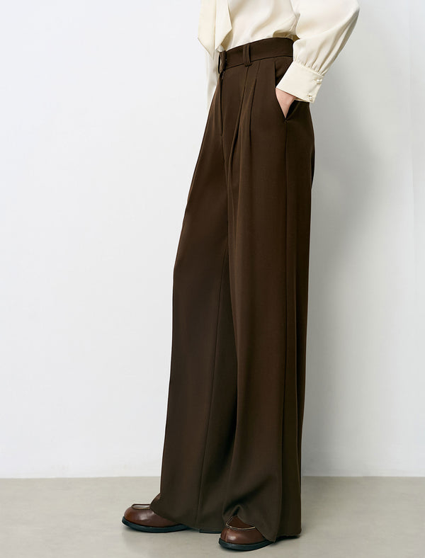 High-Waist Wide Leg Pants