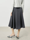A-Line Sparkle Detail Midi Skirt