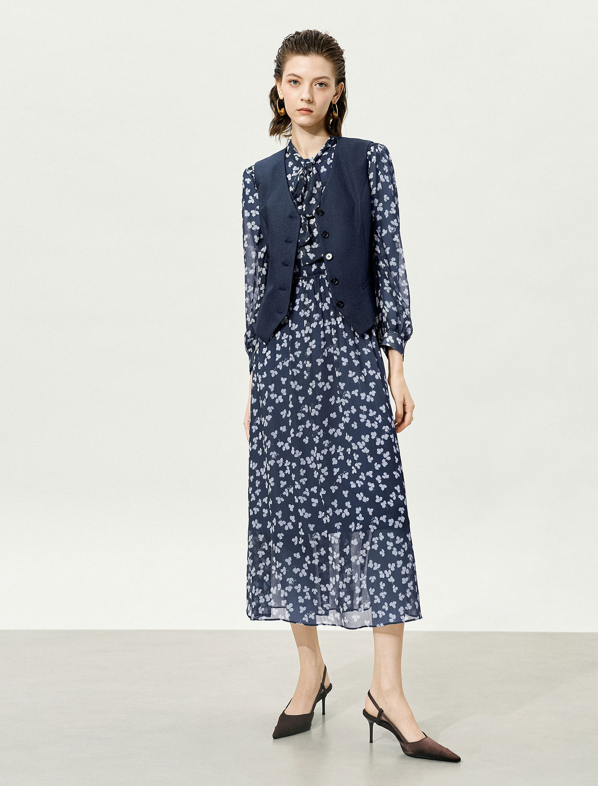 Classic Solid Color Tailored Waistcoat