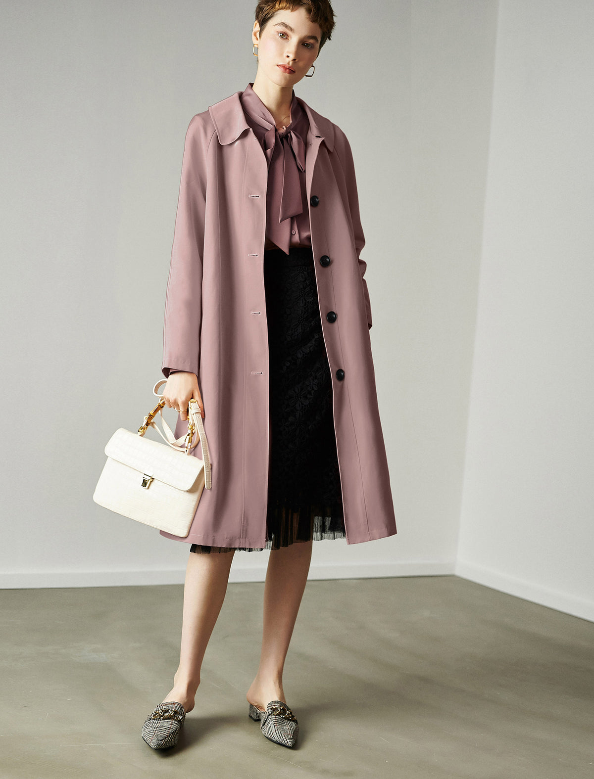 Classic Longline Trench Coat