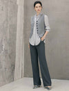 High Waist Wide Leg Full Length Trousers