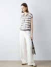Tencel Blend High Waist Wide Leg Pants