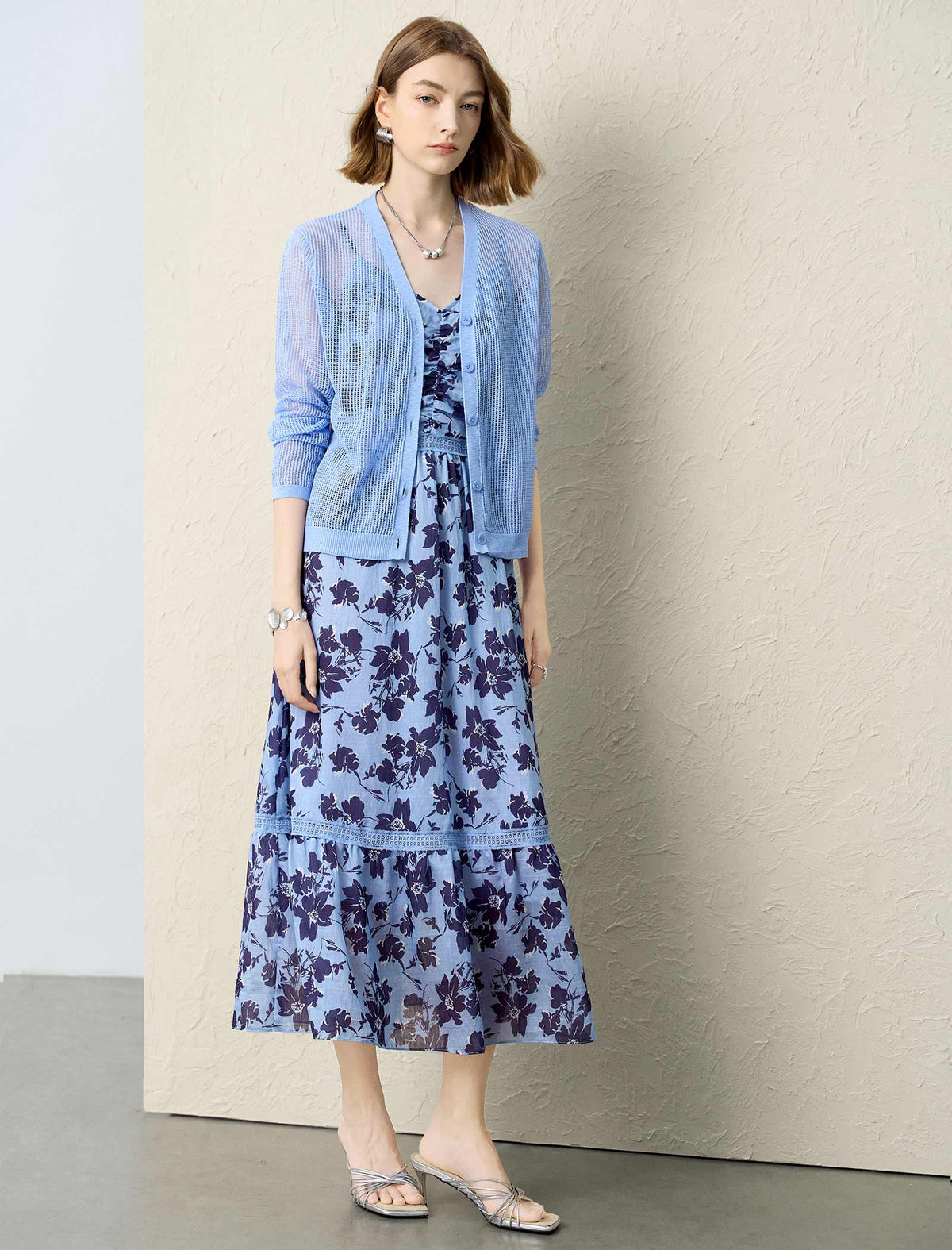 Tencel Linen Blend Lightweight Cardigan