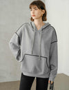 Contrast Stitch Hoodie