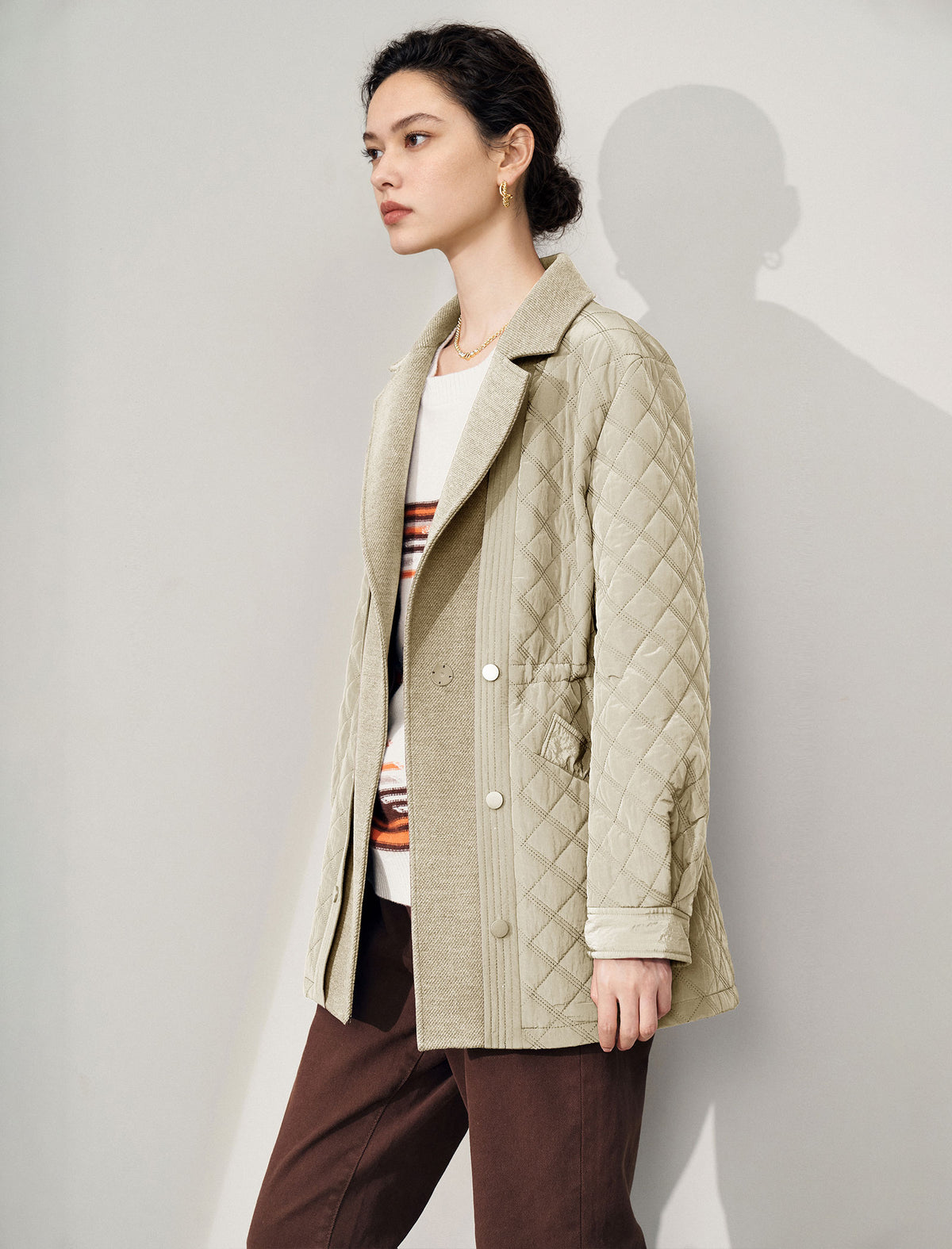 Classic Quilted Padded Coat
