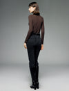Wool Blend Turtleneck Top