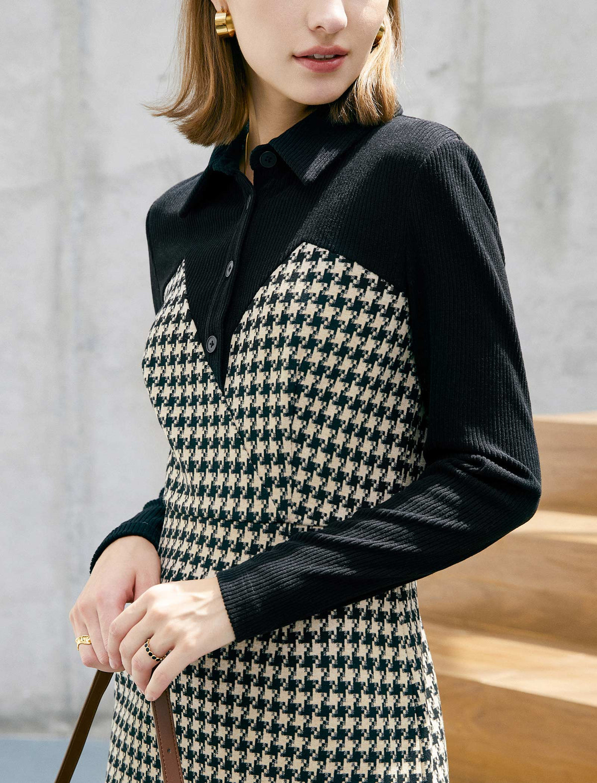 Classic Plaid Relaxed Dress