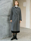 100% Wool Notched Lapel Overcoat