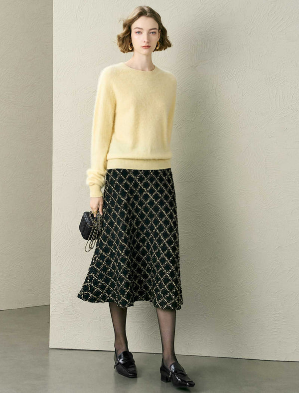 100% Wool-Cashmere Blend Sweater