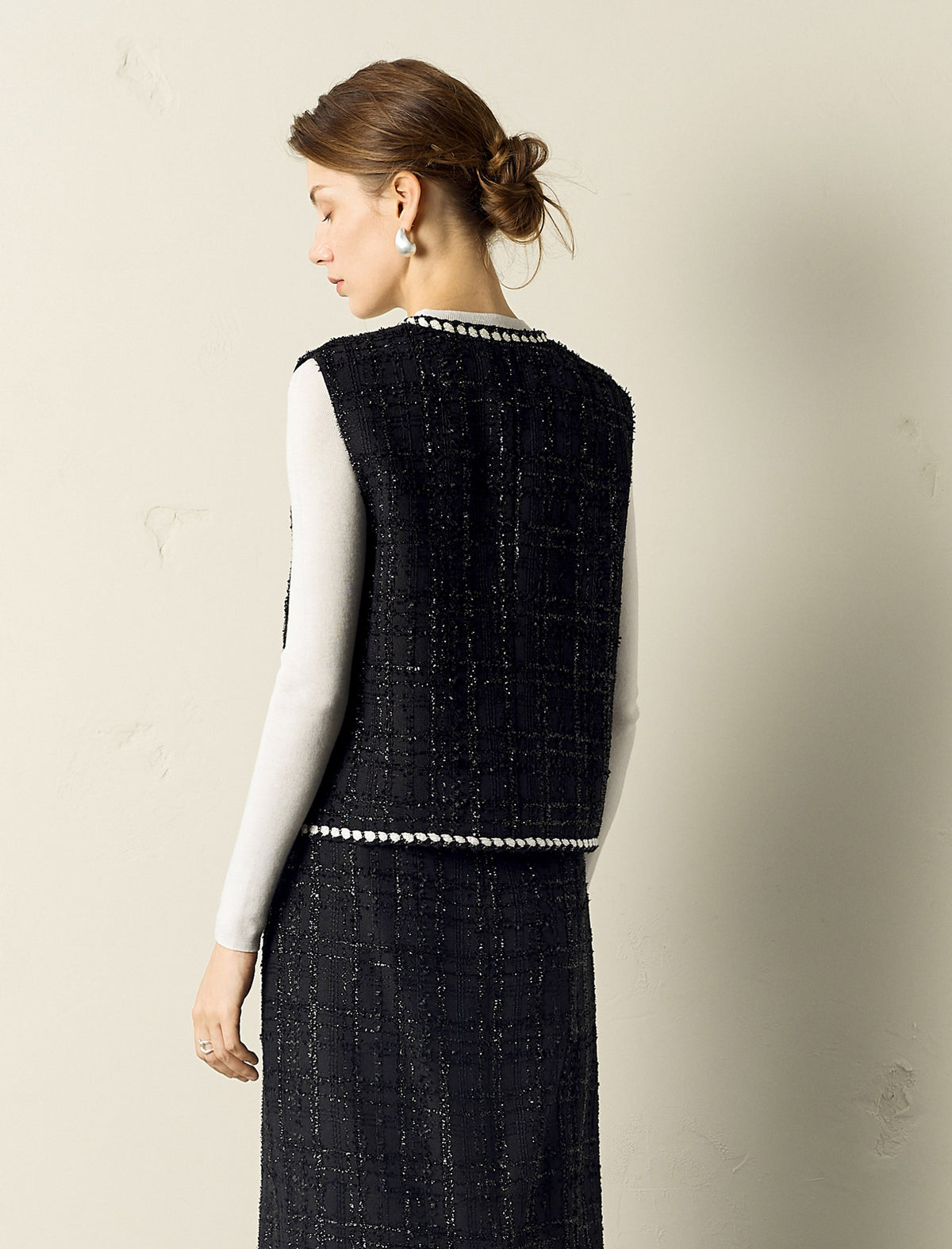Vintage Knit Sleeveless Vest Top
