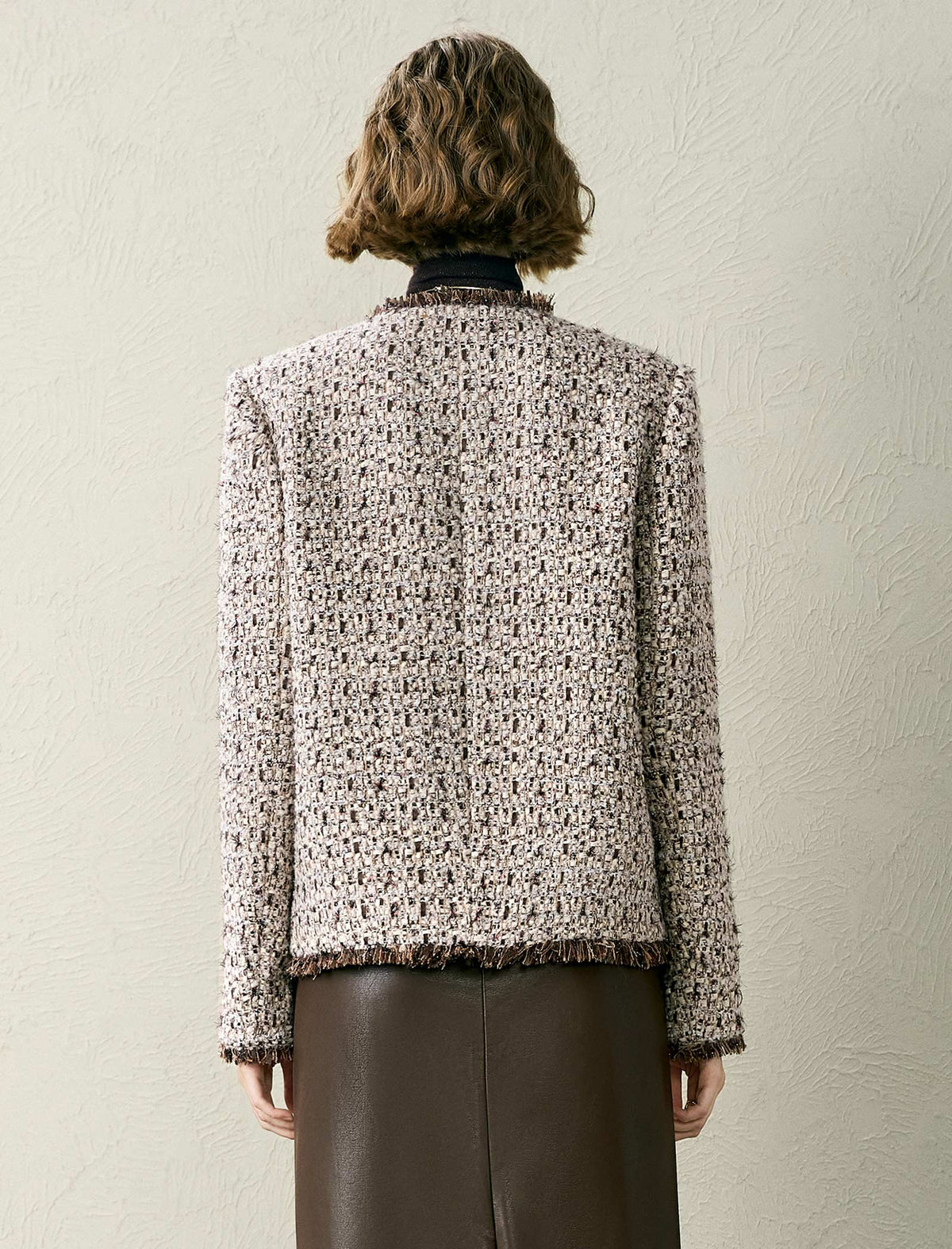 Tweed Wool-Blend Jacket