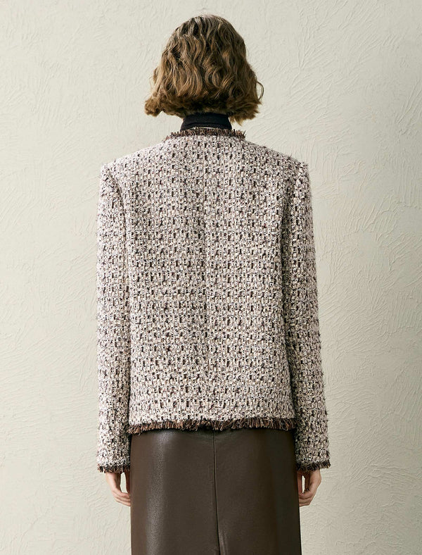 Tweed Wool-Blend Jacket