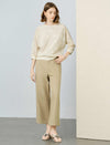 Embroidered Mesh 3/4 Sleeve Blouse