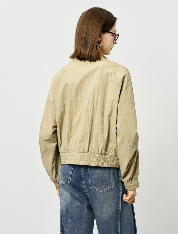 Minimalist Lapel Loose Short Jacket