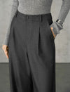 High-Waisted Wide-Leg Pants