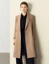 Lapel Self-Tie Belt Trench Coat