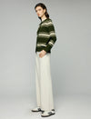 High-Waist Pocket Fluid Wide-Leg Pants