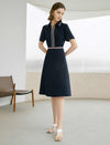 Zip-Up Shirt Dress