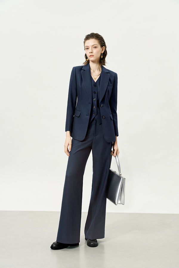 Navy Classic Suit Jacket