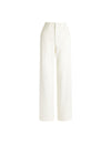 High-Waisted Wide Leg Denim Pants