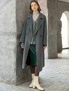 100% Wool Notched Lapel Overcoat