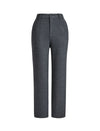 High-Waisted Tapered Dress Pants