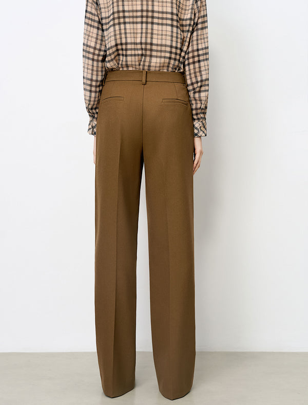 Straight Leg Suit Pants