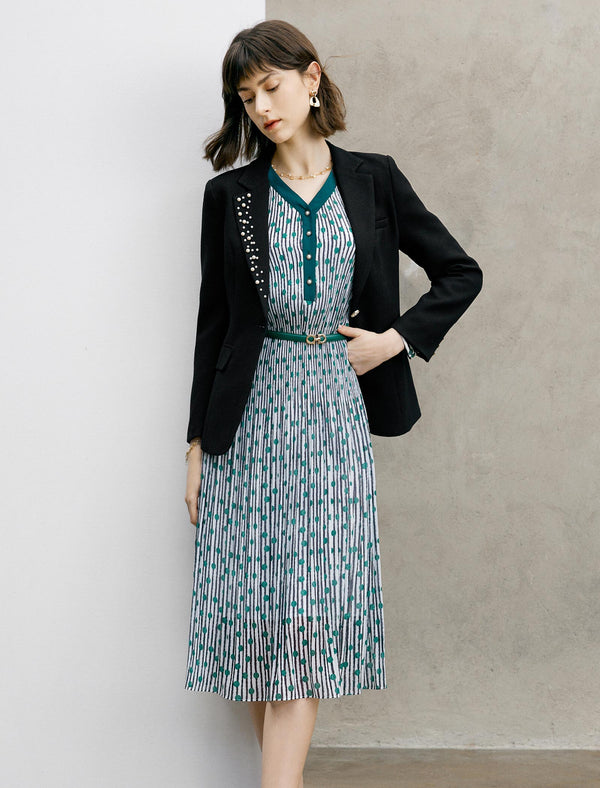 Black Professional Slim Fit Blazer