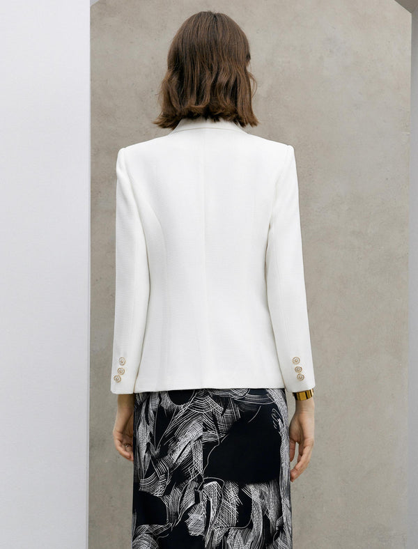 Black Professional Slim Fit Blazer