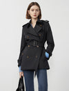 Classic Double-Breasted Trench Coat