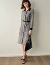 Houndstooth Shirt Dress
