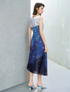 The Starry Night Sleeveless Midi Dress
