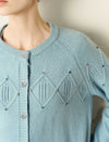 Woolen Bead Detail Cardigan