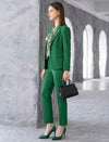 Single-Breasted Tailored Blazer
