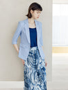 Three-Quarter Sleeve Lapel Blazer