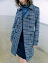 Collared Double-Breasted Belted Relaxed Trench Coat