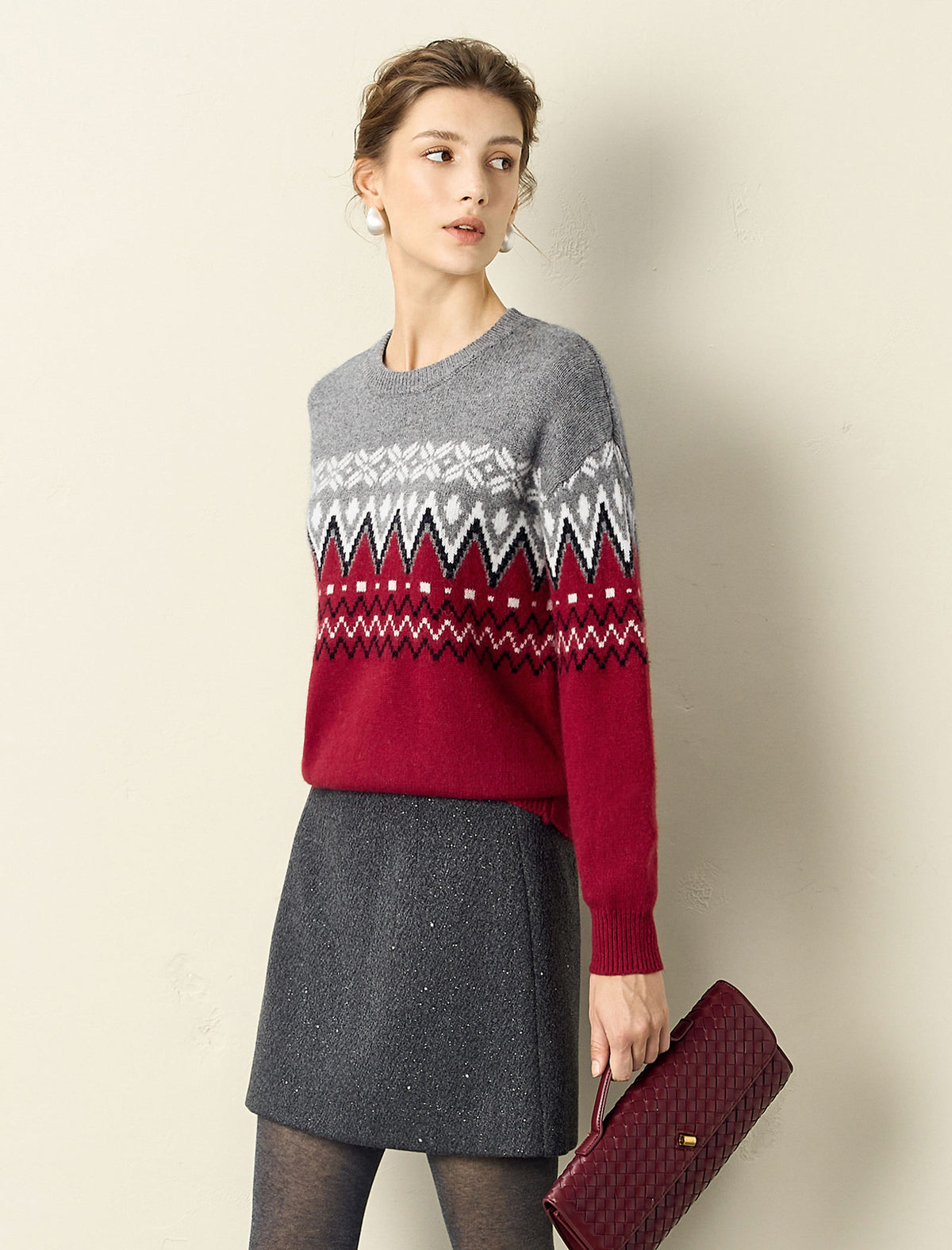 Fair Isle Wool-Blend Sweater