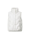 Quilted Stand-Collar Snap-Front Pocket Vest